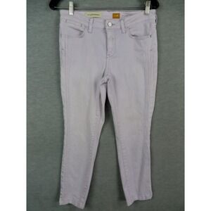 Anthropologie Pilcro Womens Jeans 28 Purple Denim Slim Stet Fit Lilac Mom Casual